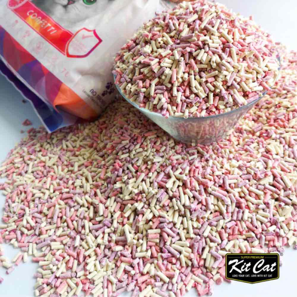 30% OFF: Kit Cat Soya Clump Confetti Cat Litter 7L